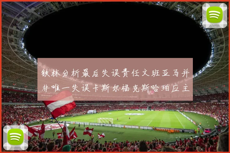铁林分析最后失误责任文班亚马并非唯一失误卡斯尔福克斯哈珀应主动接球